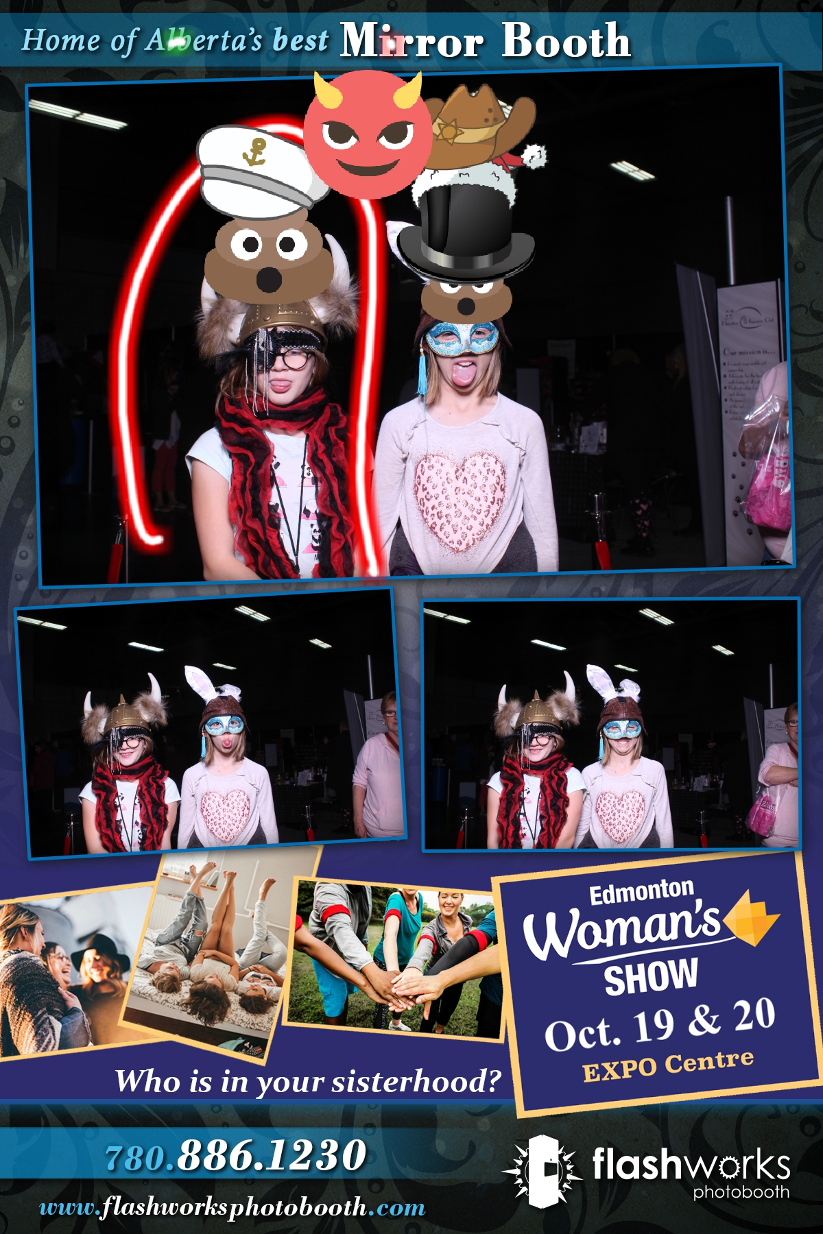 Fall Edmonton Woman's Show | View more photos from the event at gallery.flashworksphotobooth.com/u/FlashworksPhotoboothInc/Fall-Edmonton-Womans-Show-0